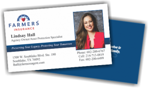 Farmers Insurance Business Cards